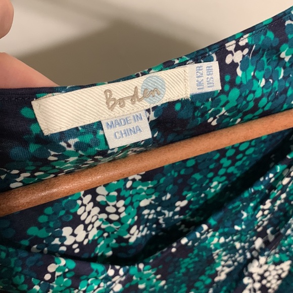 ✨ NWOT Boden Rita Ruched Dress Sz 8 - Picture 4 of 8